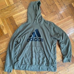 Adidas olive hoodie